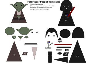 Yoda and Darth Vader Template Page